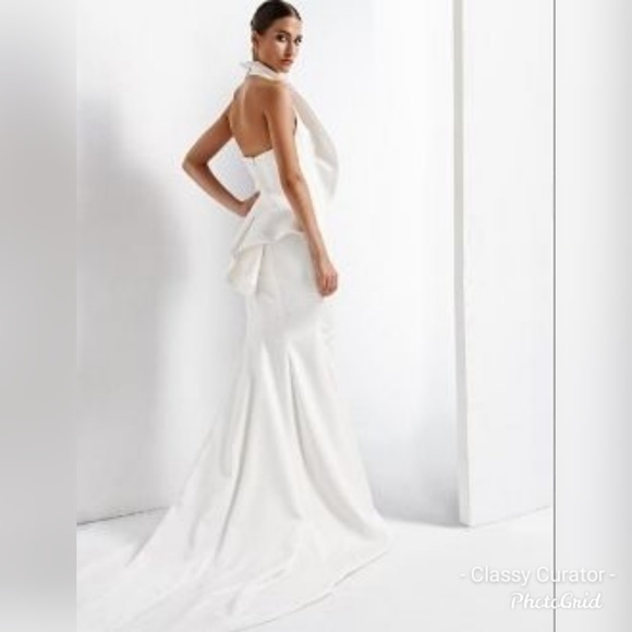 John Paul Ataker couture navy gown - Picture 7 of 7